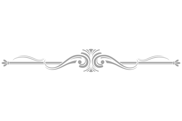 Decorative Divider. Vintage Filigree Vin Graphics