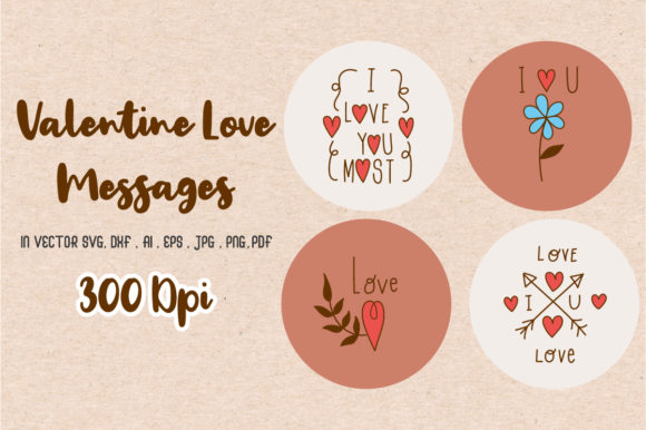 Valentine Love Messages 4 Design